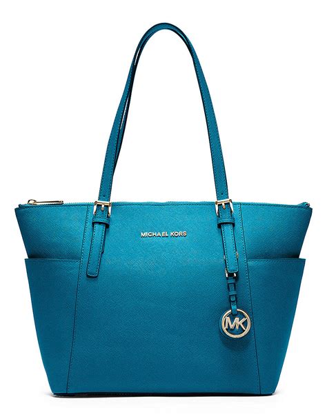 michael kors turquoise handbag